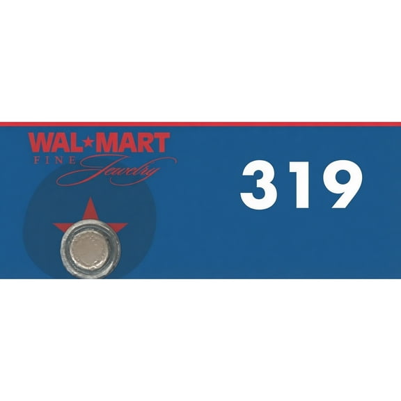 Wal-Mart Mercury-Free Silver Oxide 319 Watch Battery