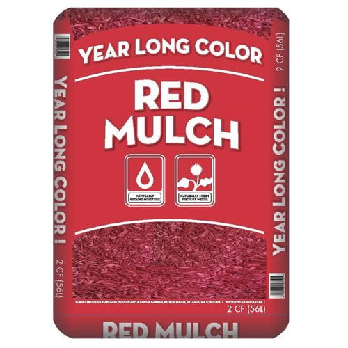 Wal-Mart Red Color Mulch, 2 cu ft - Walmart.com