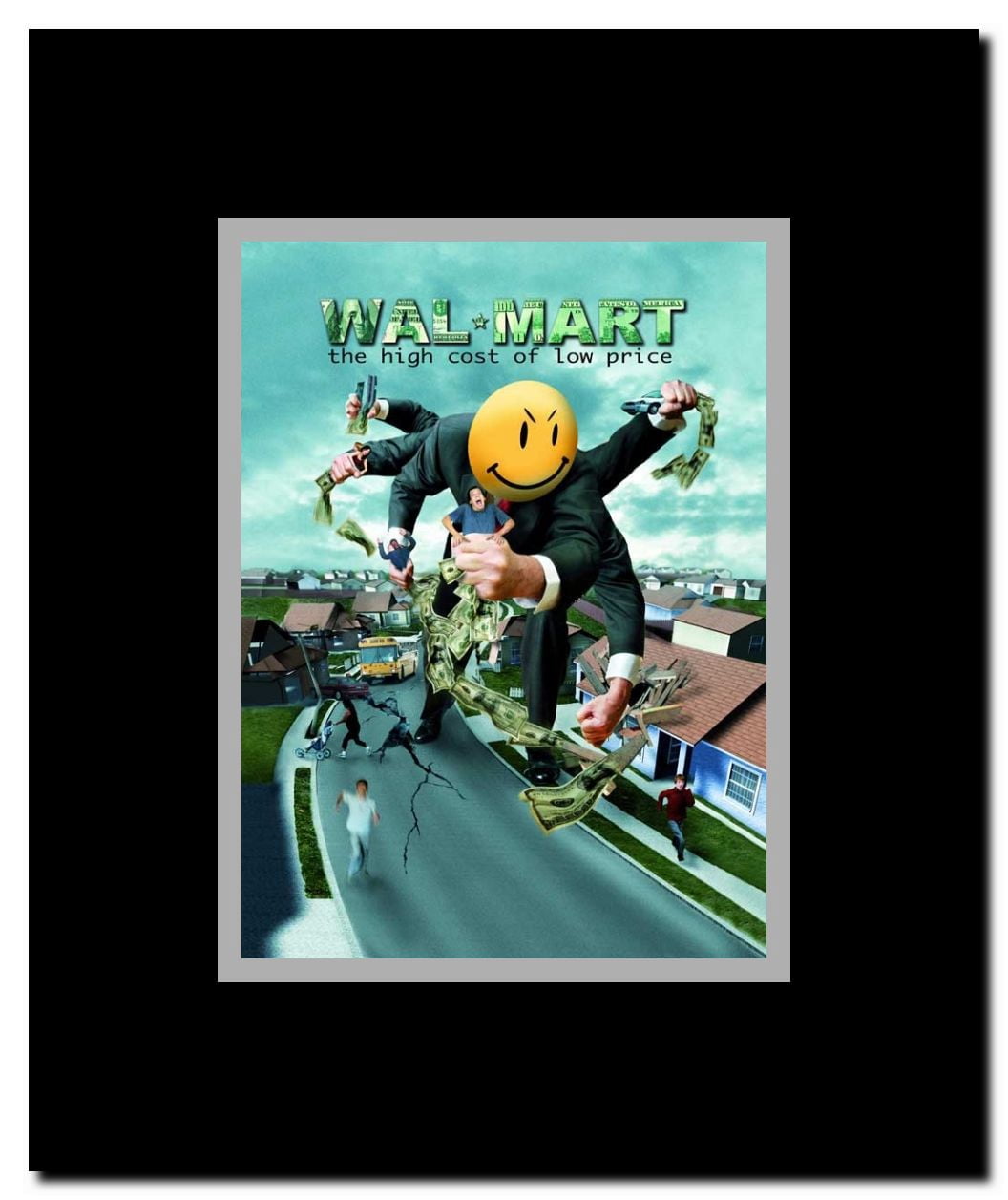 Wal-Mart: The High Cost of Low Price Framed Movie Poster