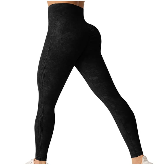 Wal&mart Deals SEMPAI Women High Waisted Buttocks Lifting Peach Fitness Yoga Pants