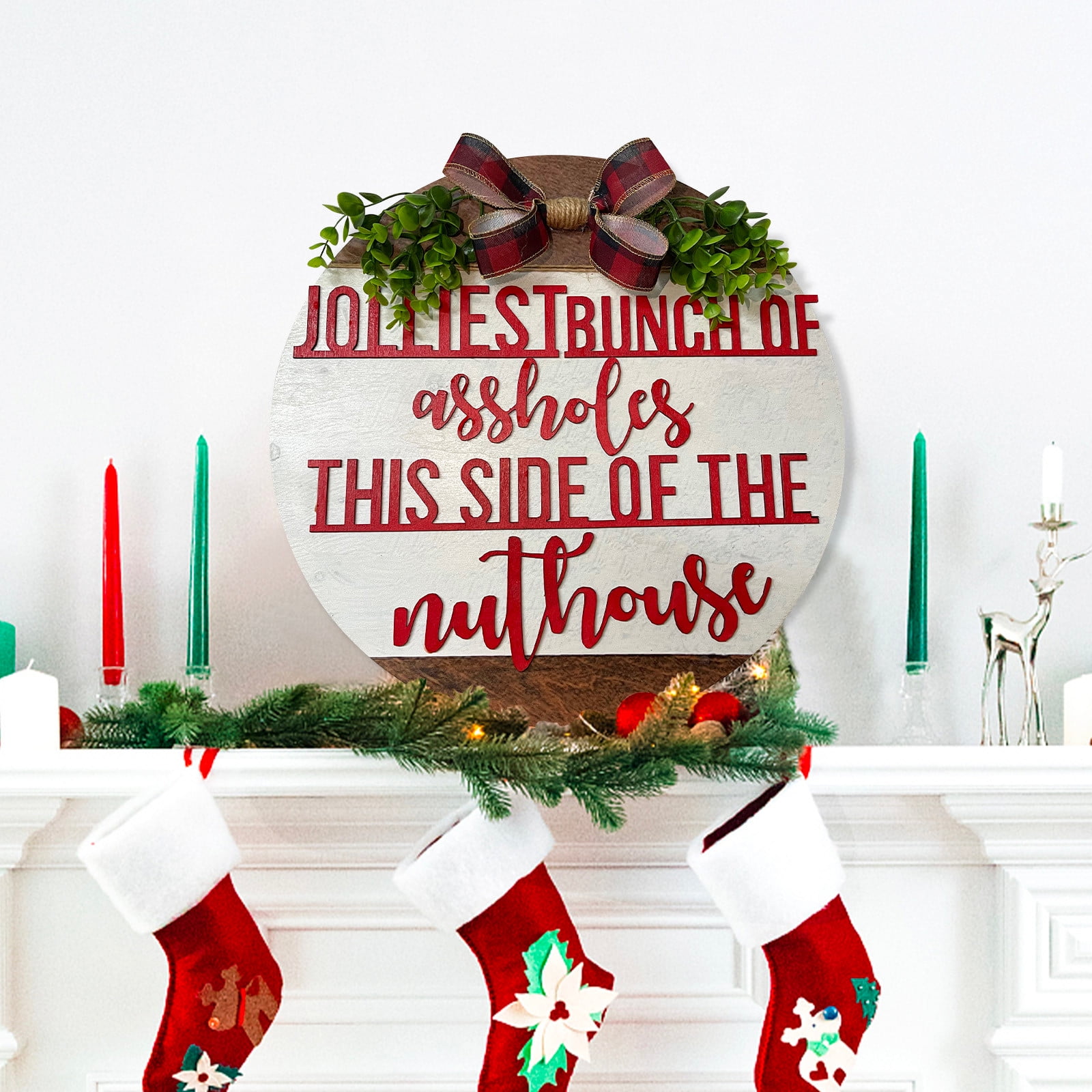 Wal&mart Deals tumgatte Christmas Holiday Theme Door Hanger