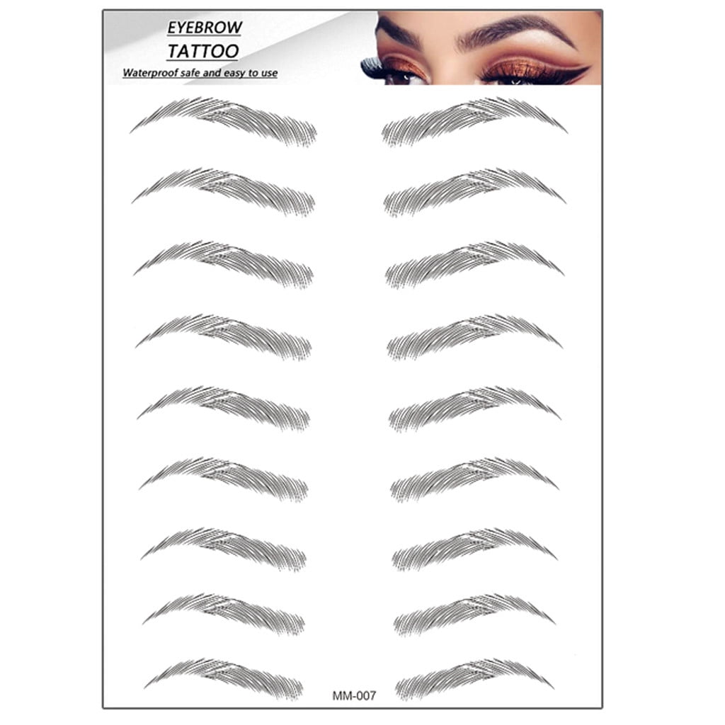 WalGRHFR 2024 6D HairLike Authentic Eyebrows Grooming Shaping Brow