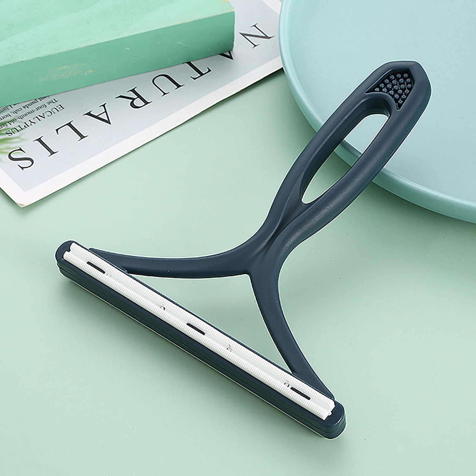 WalGRHFR 2024 Portable Lint Remover Manual Clothes Hair Removal Double Sided Fuzz Remover For