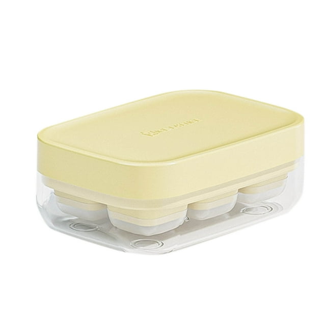 WalGRHFR 2024 Press Ice Cube Ice Tray Ice Box House Storage Ice Model