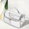 WalGRHFR 2024 Travel Transparent Bag Wash Bag Multifunctional Large