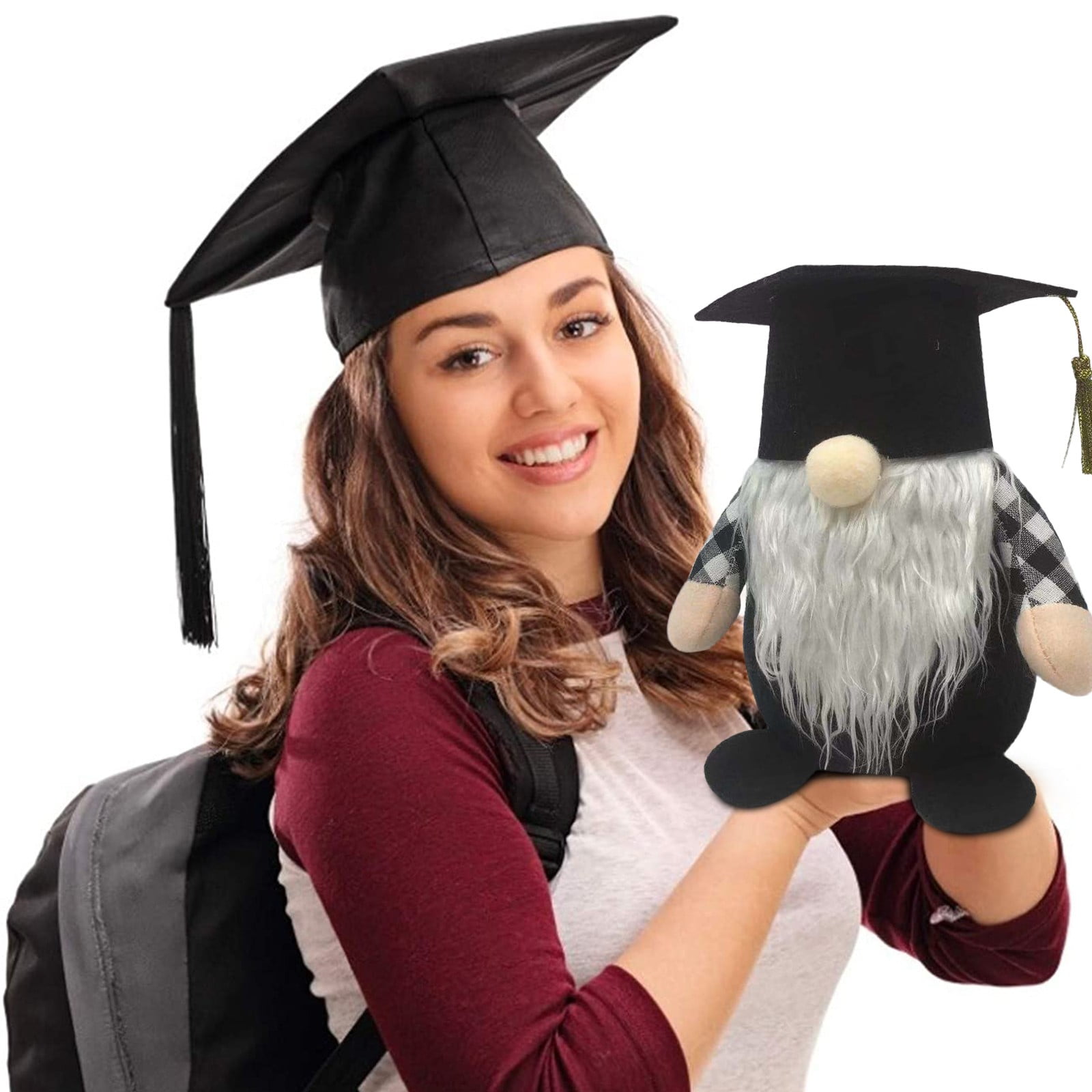 WalGRHFR Graduation Party Doll The Graduation Tomte Plush 2025 Women