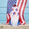WalGRHFR Independence Day Decoration No Face Doll Ornament With Striped