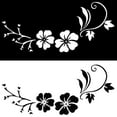 thumbnail image 1 of Walbest 1 Pack Car Sticker, Removable Reflective Flower Vine Car Bonnet Body Window Sticker Car Auto Decal Universal, 1 of 4