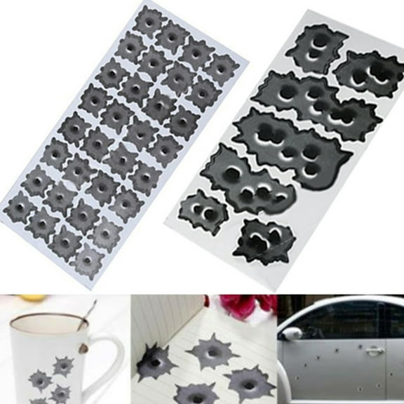 Walbest 1 Pack Car Stickers, Universal Auto Decals Waterproof Non-fading PET Attractive Car Decoration