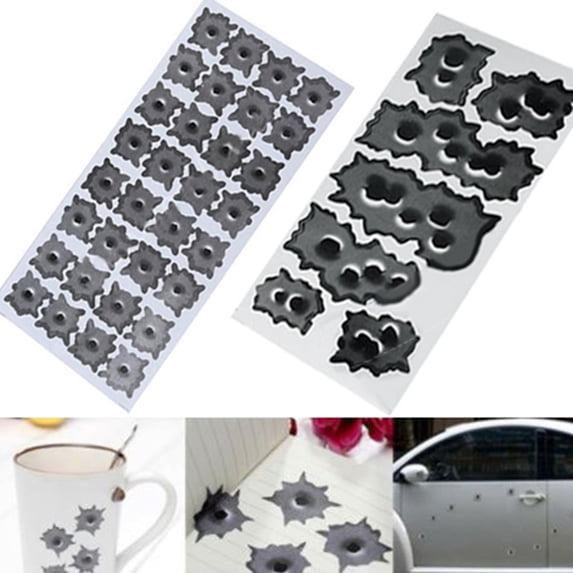 Walbest 1 Pack Car Stickers, Universal Auto Decals Waterproof Non-fading PET Attractive Car Decoration