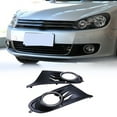 thumbnail image 1 of Walbest 1 Pack Fog Light Grille, Fog Lamp Cover ABS L/R Lower Grille Replacement for Golf 6 MK6 09-13, 1 of 6