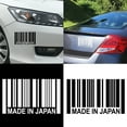 thumbnail image 1 of Walbest 1 Set Car Body Side Truck Decal Vinyl MADE IN JAPAN Sticker Universal (Black), 1 of 6