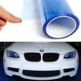 thumbnail image 1 of Walbest 12 by 24 inches Self Adhesive Auto Car Tint Headlight Taillight Fog Light Vinyl Smoke Film Sheet Sticker Cover (12" x 24", Light Blue), 1 of 7