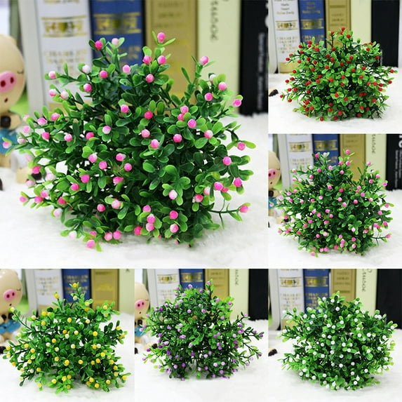Walbest 15 Heads Artificial Aglaia Odorata Flowers Plant Home Wedding Party Decoration