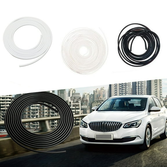Walbest 16.4FT Universal Car Auto Door Anti-Scratch Protector Edge Trim U Shape Strip Soft Guard Cover