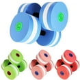thumbnail image 1 of Walbest 1PC DIY Water Dumbbell Aquatic Exercise Dumbell Water Aerobics Workout Foam Barbell Hand Bar Pool Resistance for Men Women Kids Weight Loss Water Sports Fitness Tool, 1 of 6
