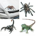 thumbnail image 1 of Walbest 1PC Scorpion Spider Lizard Car Sticker Scary Simulation Animal Bumper Door Decor Decal - 3D Personalized Car Stickers (Spider), 1 of 7