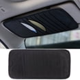 thumbnail image 1 of Walbest 1Pc Car Auto Visor CD DVD Card Case Holder Clipper Disks Hold Organizer Bag Black, 1 of 7