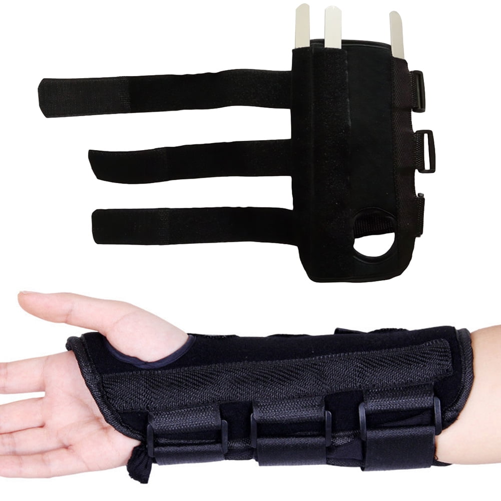 Walbest 1Pc Carpal Wrist Support Brace Pad Sprain Forearm Splint Band Strap Safe Protector, Fitted, Pain Relief, Reduced Recovery Time, Compression, Breathable, Sprain, Arthritis, Tendinitis