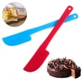 thumbnail image 1 of Walbest 1pc 7" Plastic Cream Butter Cake Spatula Mixing Batter Scraper Stirrer Baking Tool, 1 of 6