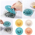 thumbnail image 1 of Walbest 1pc Floor Drain Cover Volcano Shaped Anti-clogging Shower Accessory Sink Filter TPR Hair Catcher Stopper for Kitchen Bathroom, 1 of 7