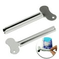 thumbnail image 1 of Walbest 1pc Toothpaste Squeezer Compact Stainless Steel Universal Toothpaste Roller Key Household Supplies, 1 of 6