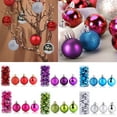 thumbnail image 1 of Walbest 24 Pieces Christmas Balls Christmas Tree Ornaments, 24 Pack Balls Hanging Balls For Xmas Tree Party Decoration, 1 of 6