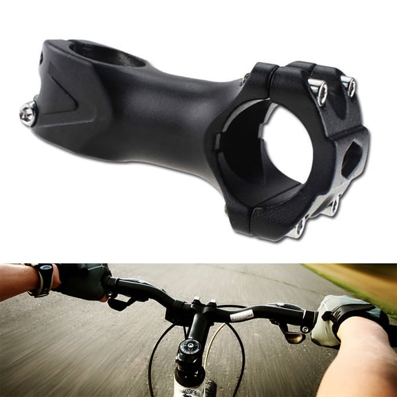 Walbest 25.4/31.8mm Aluminum Alloy Lightweight Bicycle Handlebar Stem for Mountain Road Universal & Practical Replacement Part Accessory