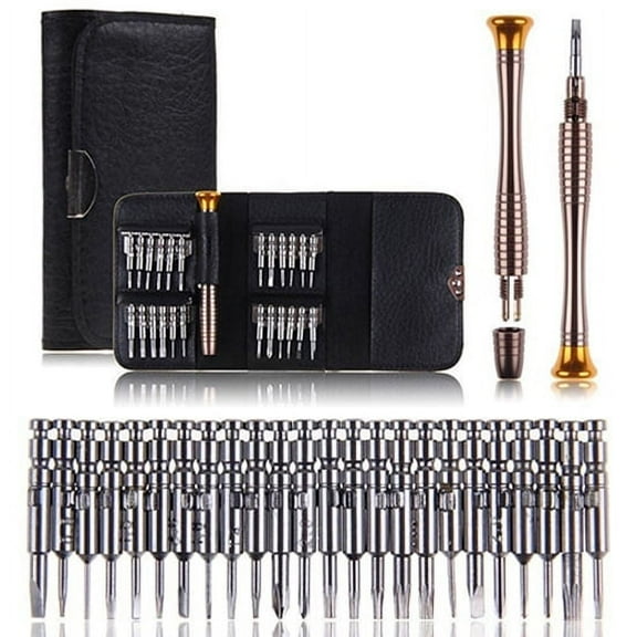 Walbest 25 in1 Screwdriver Set Opening Repair Tools Kit for iPhone 6 5 Samsung Cellphone PC Watch