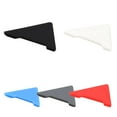 thumbnail image 1 of Walbest 2Pcs 1.57" x 2.36" Triangle Car Door Corner Soft Silicone Guard Trim Anti-Scratch Protector, 1 of 7