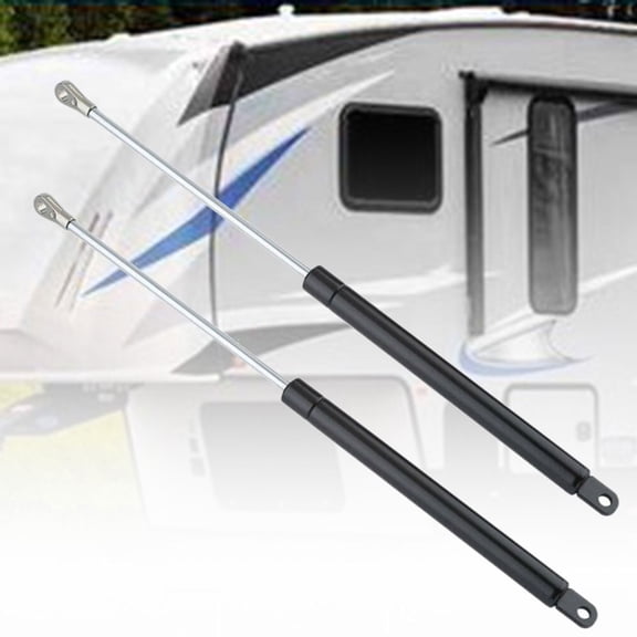 Walbest 2Pcs 13 4" Gas Prop Spring Strut for Seitz Dometic Heki 2 E015 CaravansCamper Shell RV Bed Tonneau Cover Storage Box Basement Door Floor Window Lift Struts