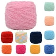 thumbnail image 1 of Walbest 3.94" x 2.36" DIY Coral Fleece Knitting Yarn Breathable Comfortable Touch Warm Colorfast Crochet Yarn Ball Woven Material for Handmade, 1 of 7