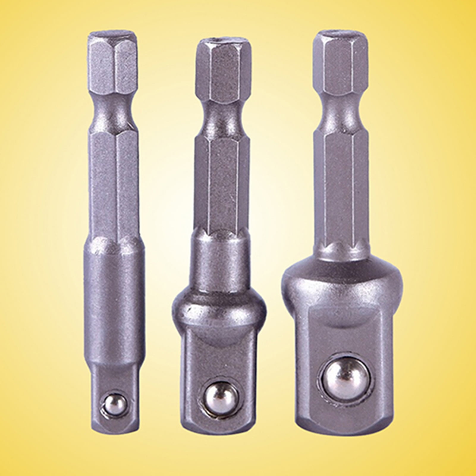Walbest 3 Pieces Power Hand Tools Driver Extension Socket Adapter Sets ...