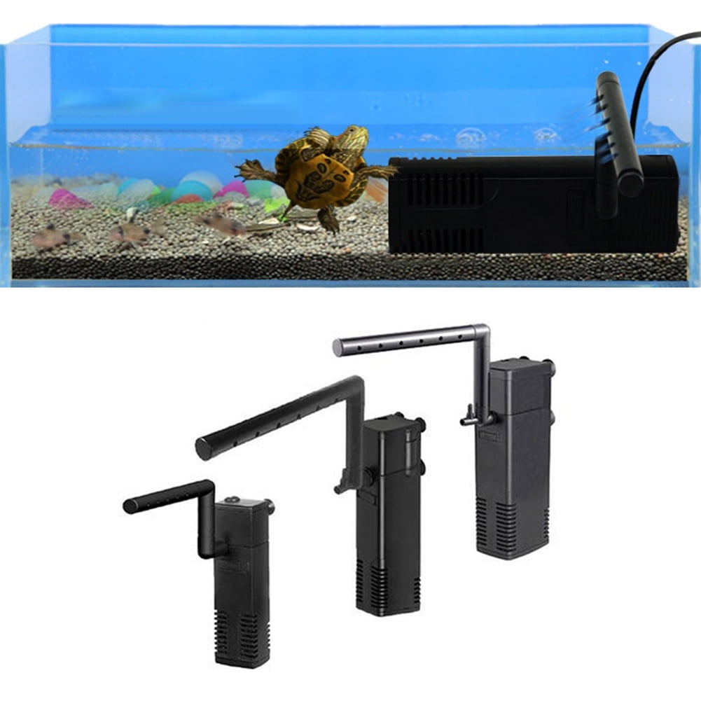 Walbest 300L Mini Aquarium Fish Turtle Tank Quiet Purifier Water Internal Filter Oxygen Pump Walmart