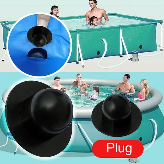 Walbest 5Pcs/10Pcs Waterproof Pool Drain Plug Easily Install Mini Wall Plug Replacement Fitting Connector Drain Plug Pipe Fitting Parts