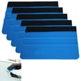 thumbnail image 1 of Walbest 5Pcs Felt Edge Squeegee Car Wrapping Tool Kits, 4.21 Inch Felt Squeegee Applicator Tool for Car Vinyl Wrap, Window Tint, Wallpaper, Decal Sticker Installation, 1 of 7