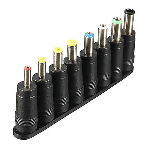 Walbest Universal Plug Female to Male Power Supply Adapter Jack Connector Tips for Laptop