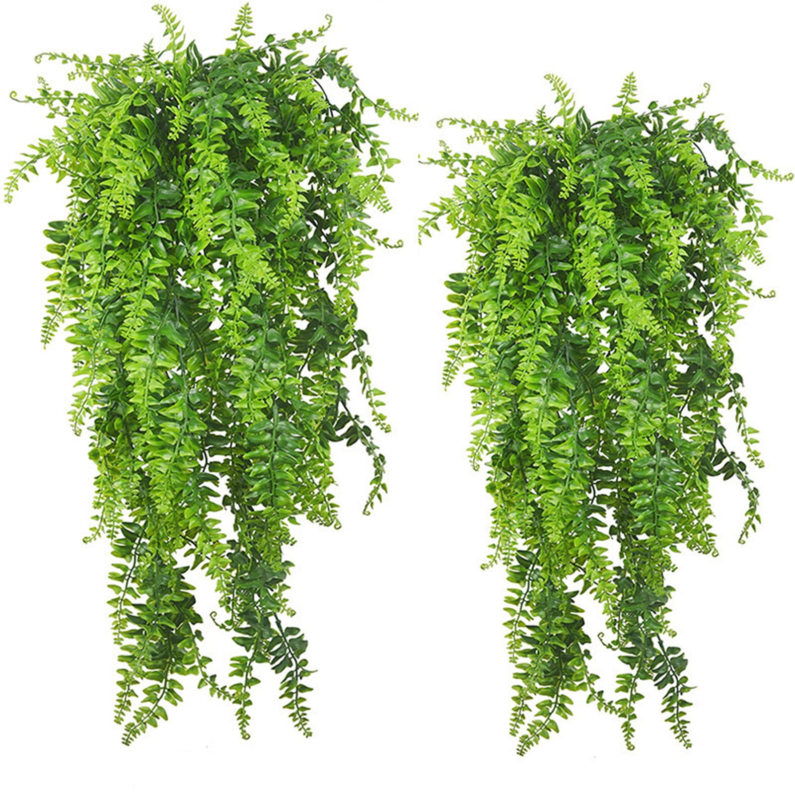 Walbest 90CM Artificial Fern Vine UV Resistant Home Wedding Wall ...