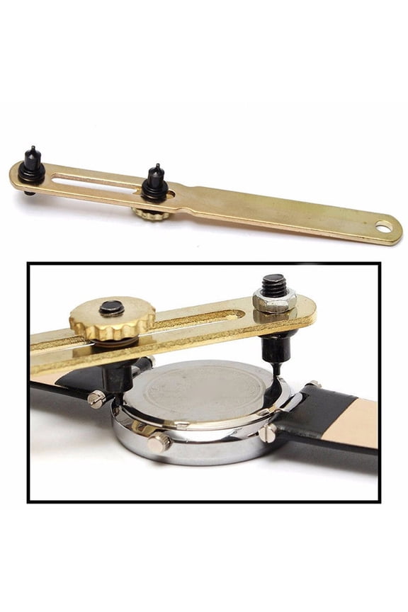 Adjustable Watch Back Case Cover Remover Opener Repair Wrench Watchmaker Tool
