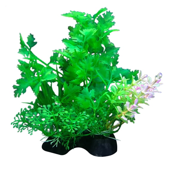 Walbest Aquarium Plants, Artificial Fish Tank Plants Artificial Seaweed Water Plants Simulation Decoration Ornaments, 12 Styles