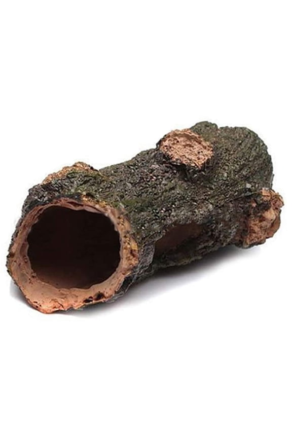 Aquarium Trunk Decorations, Resin Fish Tank Betta Log Aquarium Hideout Cave Ornament Landscape for Fish Tank Terrarium
