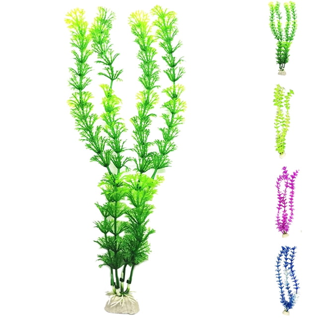 Walbest Artificial Fish Tank Plants 12 Plastic Aquariums Plants Photo Inspiration