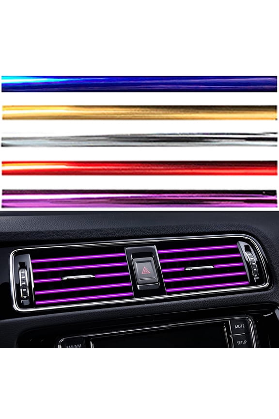 Automotive Decorative Interior Hardware & Accessories Flexible, PVC Purple, 4 oz, 10 pcs