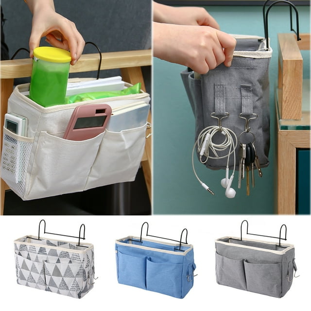 Walbest Bedside Caddy/Bedside Storage Bag Hanging Organizer, Portable