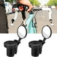 thumbnail image 1 of Walbest Bicycle Handlebar Rearview Mirror Easy to Install Practical Durable Adjustable Rear View Mirror, Bike Mirror Handlebar for Cycling Motorcycle Bike, 1 of 7