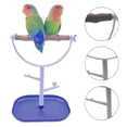 thumbnail image 1 of Walbest Bird Stand Anti-skid Chassis Training Rack Creative Parrot Exercise Playstand Bird Toy, 1 of 7