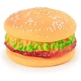 thumbnail image 1 of Walbest Bite Resistant Dog Toys Squeaky Chewing Toys Tooth Cleaning Dog Supplies Teddy Pets etc Dog Training Sofa Damage Prevention Hamburger Pet Toys, 1 of 7
