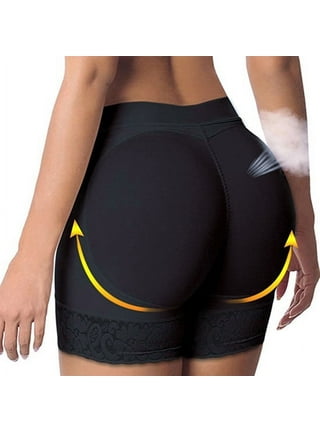 LELINTA Women's Seamless Butt Lifter Panties Body Shaper Boyshorts Tummy  control Shapewear Underwear 2-Pack