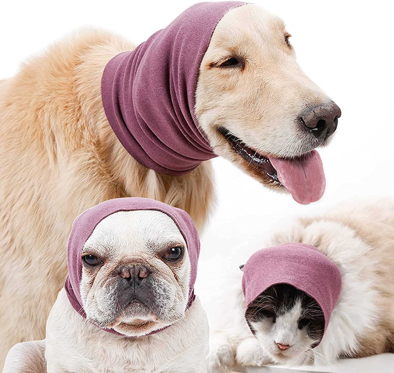 Dog Ear Protection BACKSTREET Dog Ear Muffs Winter Anxiety Relief Noise Protection Warm Earmuffs I.461007224 Noise Canceling Headphones For Dogs