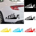 thumbnail image 1 of Walbest Car Auto Vehicle Funny Human Evolution MTB Bike Reflective Decals Sticker Decoration Universal, 1 of 6